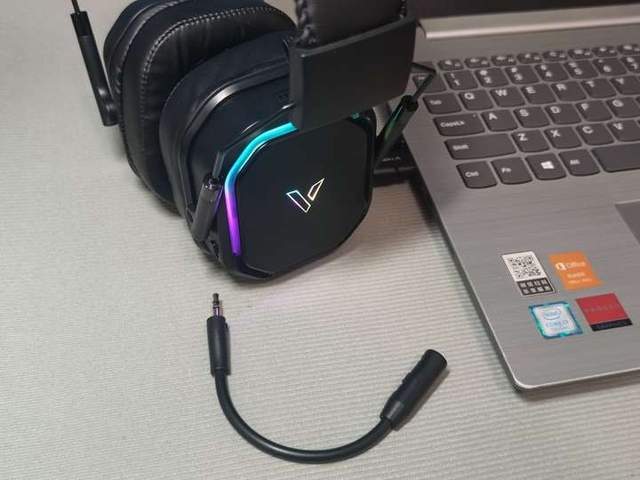 敌雷柏VH850电竞耳机测评J9国际网站灯光炫酷性价比无(图4)